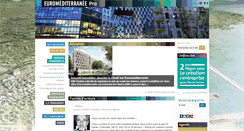 Desktop Screenshot of euromediterranee-pro.fr